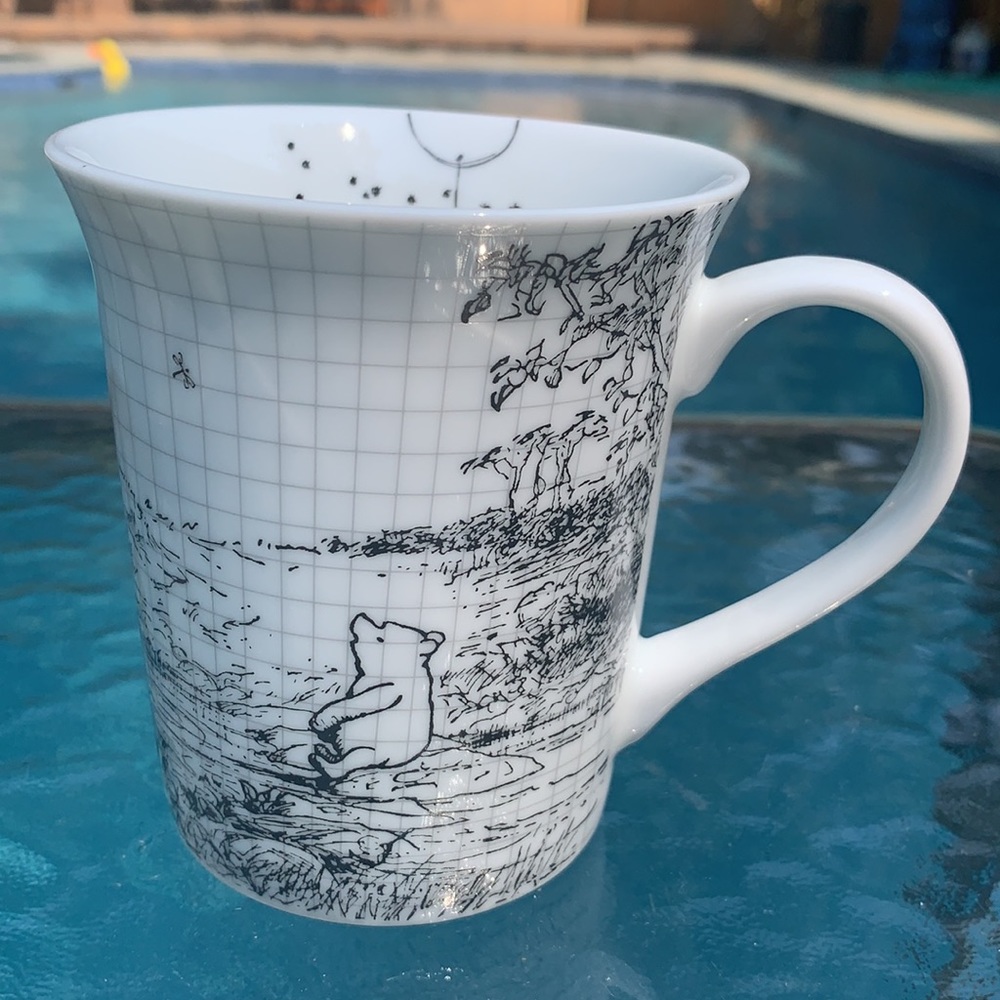 New Disney Winnie The Pooh Sketchbook Coffee Mug - Picture 1 of 6